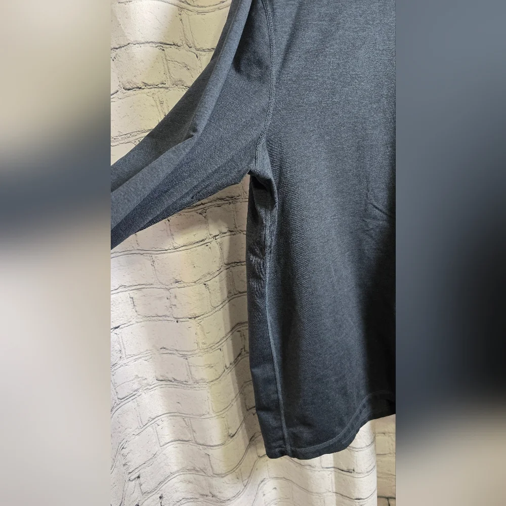 Marine Layer Charcoal Black Quarter-Zip Pullover Size XL‎
